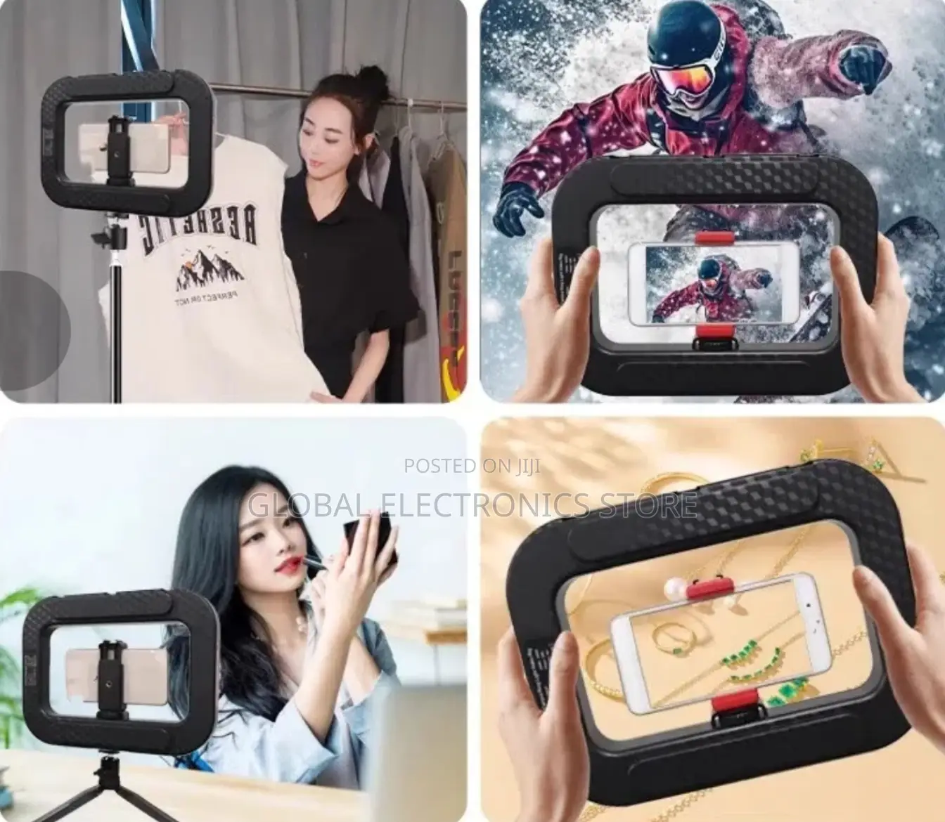 ለካሜራም ለስልክም የሚሆን Ringlight ከ2 Meter Stand ጋር