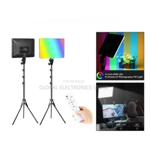 Professional Studio Fill Lights (RGB and LED) With Stand 2M
