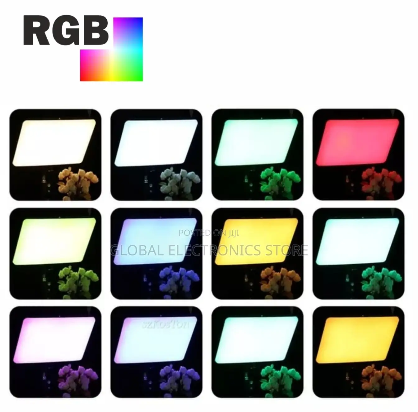 Professional Studio Fill Lights (RGB and LED) With Stand 2M