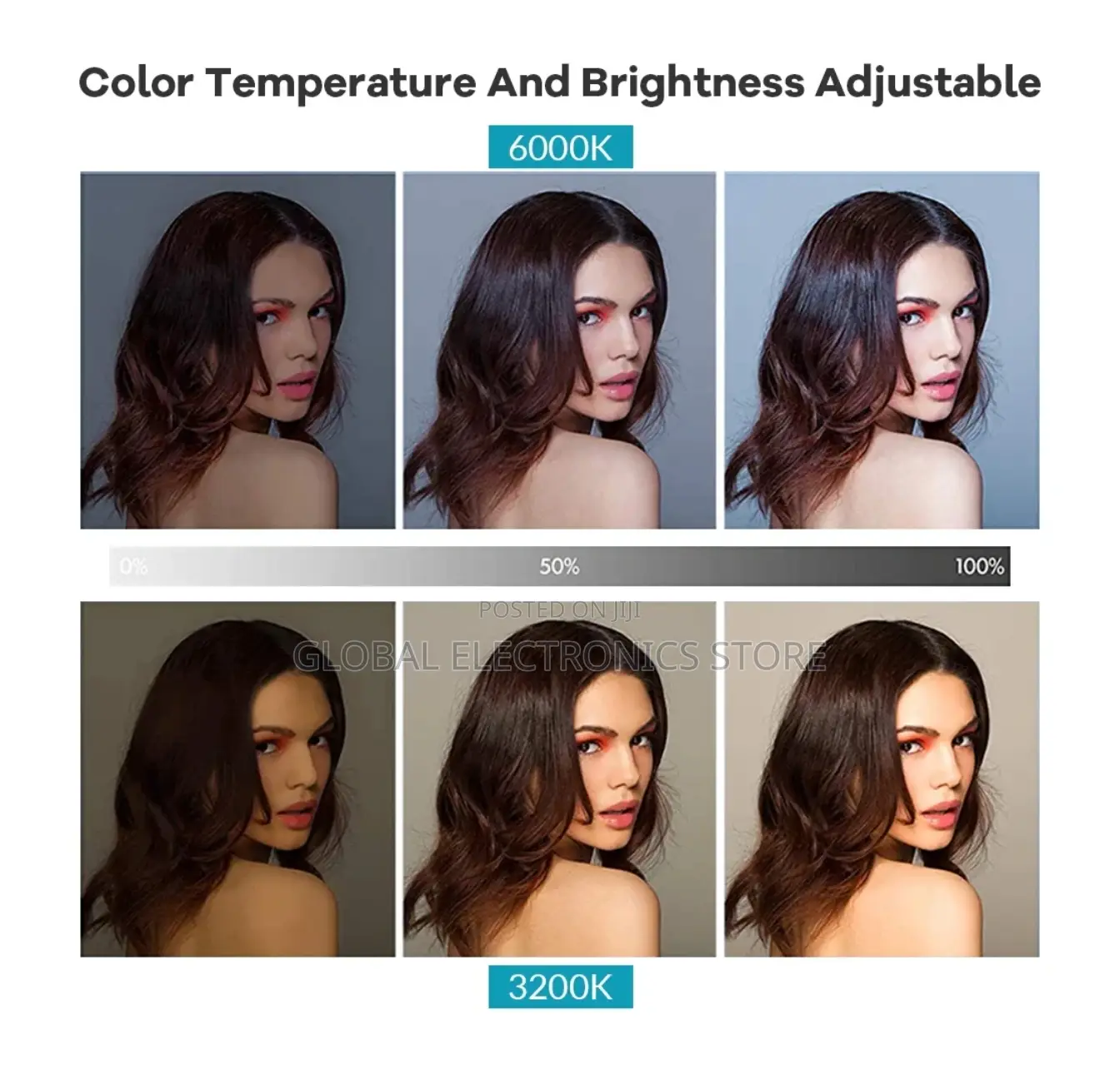 Professional Studio Fill Lights (RGB and LED) With Stand 2M