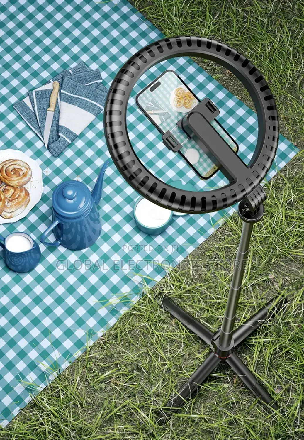 Ring Light Selfie Stick (Max 2.3 Meter)