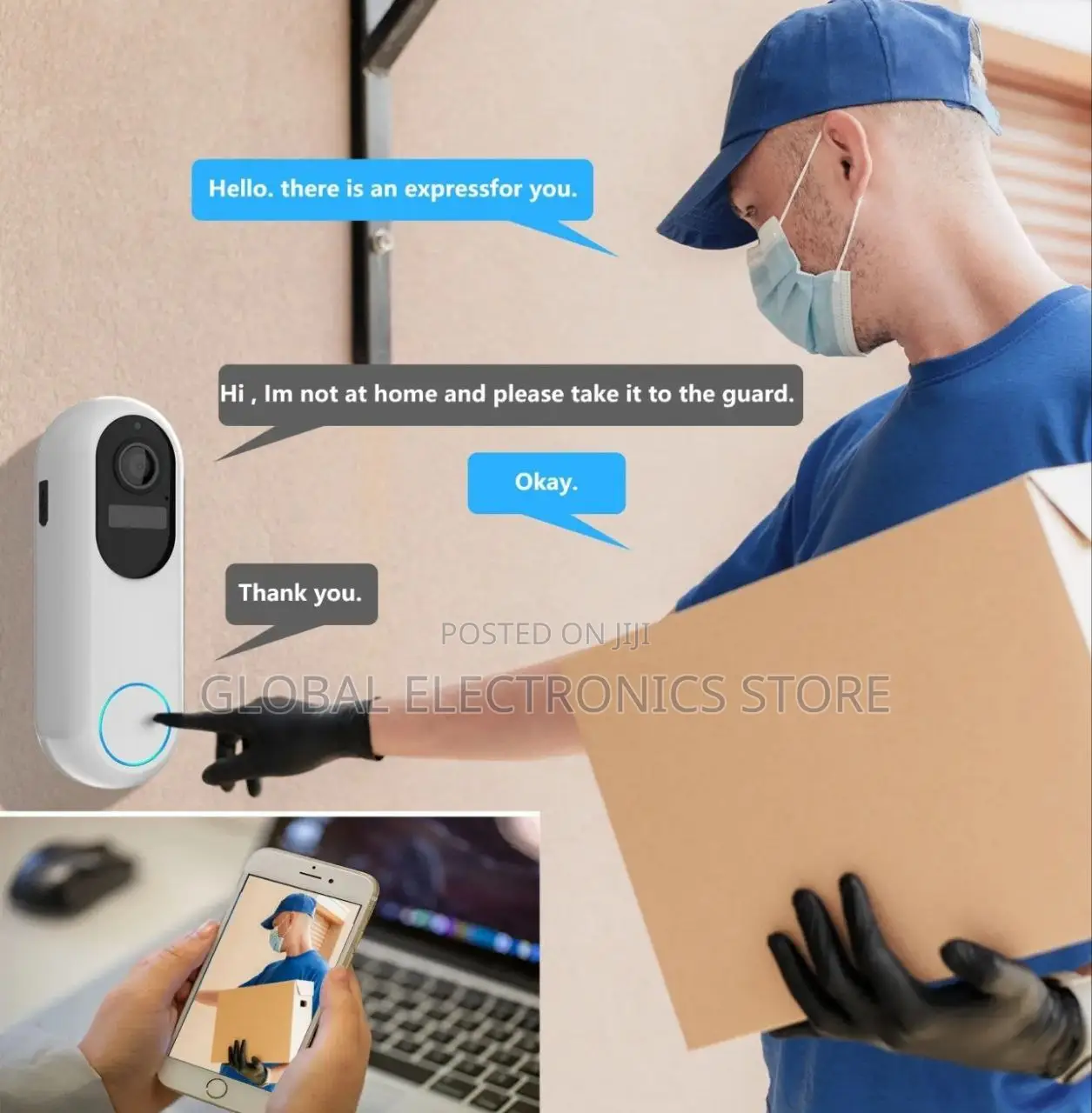 ባለካሜራ የበር ደውል