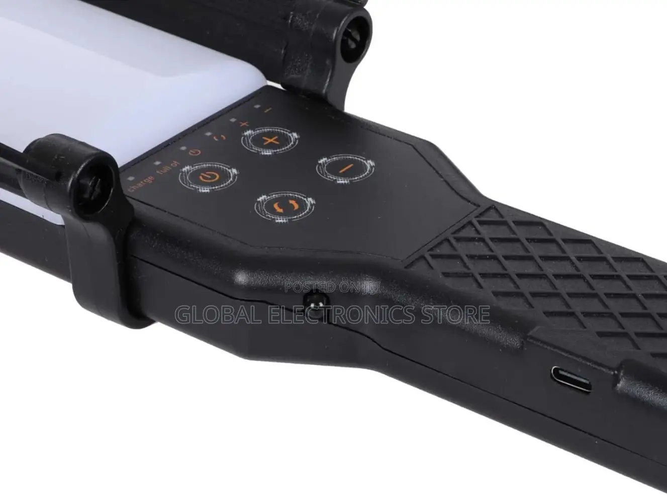 Portable RGB LED Stick Light Light (Removable Barndoor)