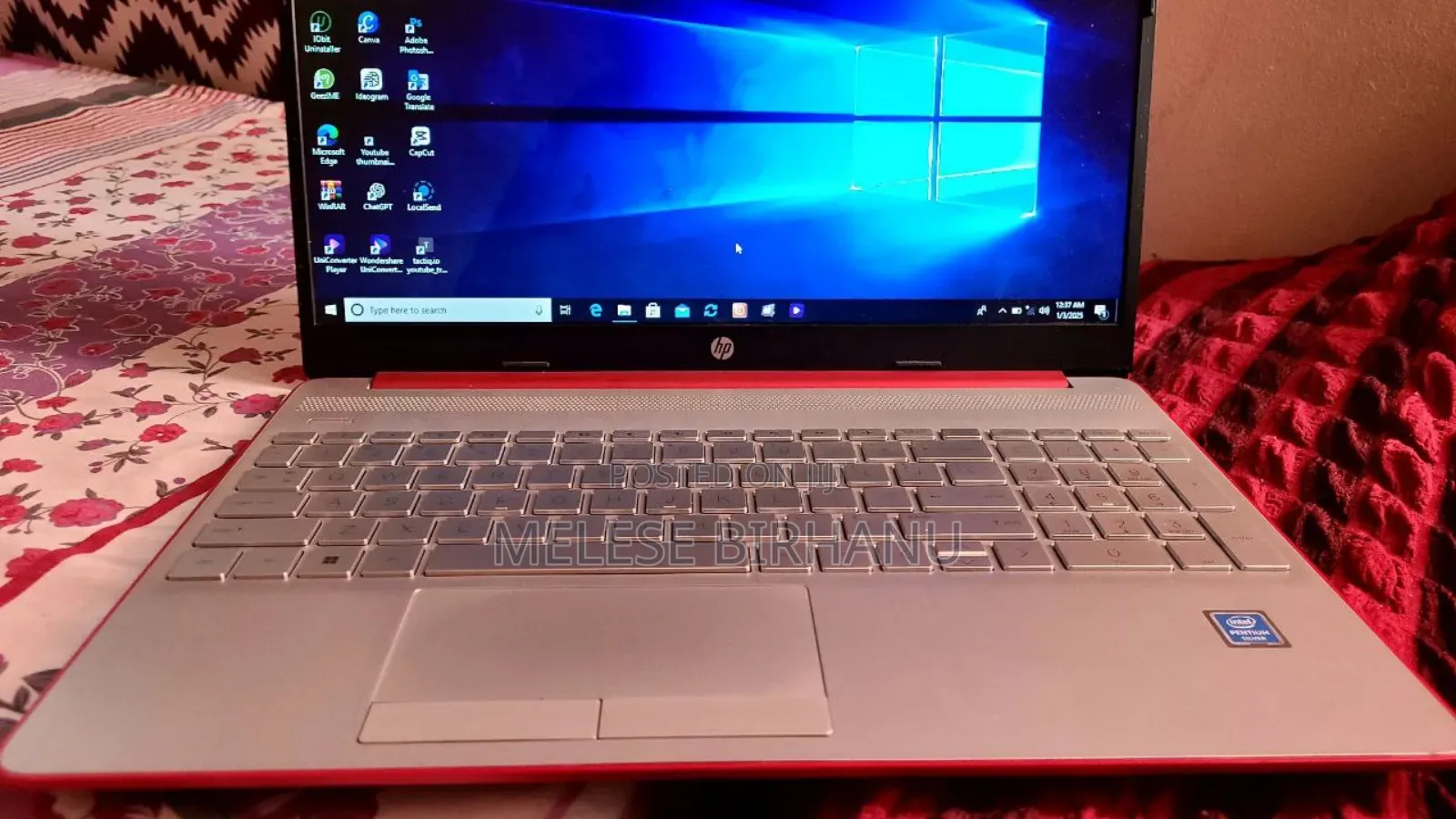 New Laptop HP Stream Notebook 8GB Intel Pentium SSD 128GB