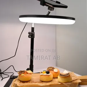 10-Inch Top Shot Fill Ring Light With Table Stand for Phone