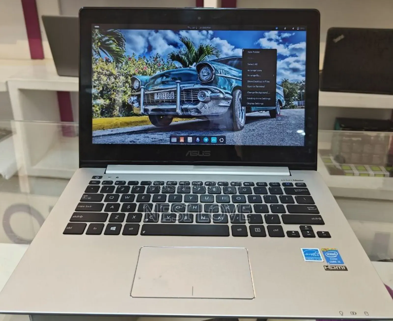 New Laptop Asus Zenbook Duo 14 4GB Intel Core I5 HDD 500GB