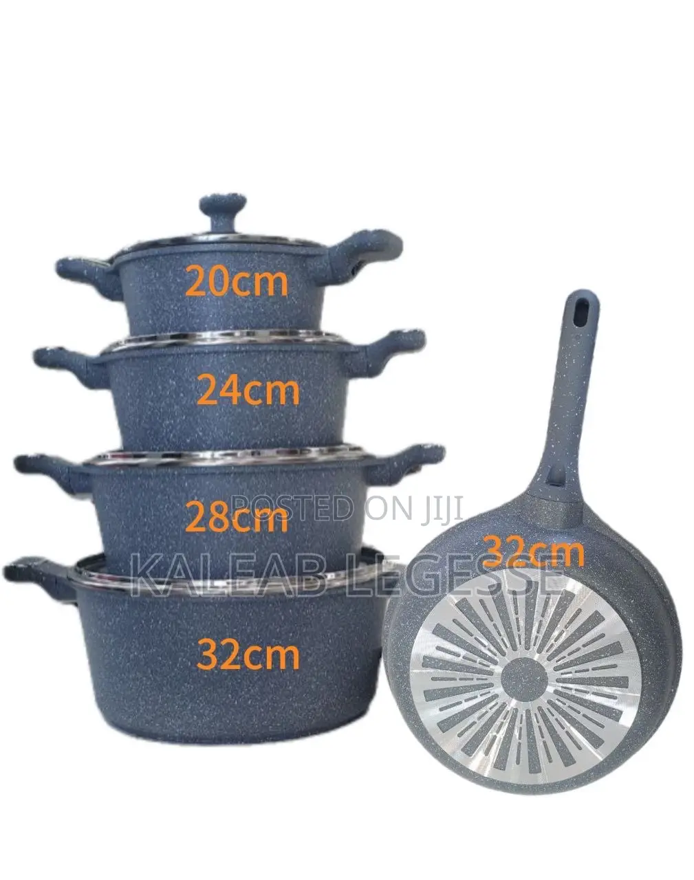5pcs Momcoc Home and Kitchen Cookware