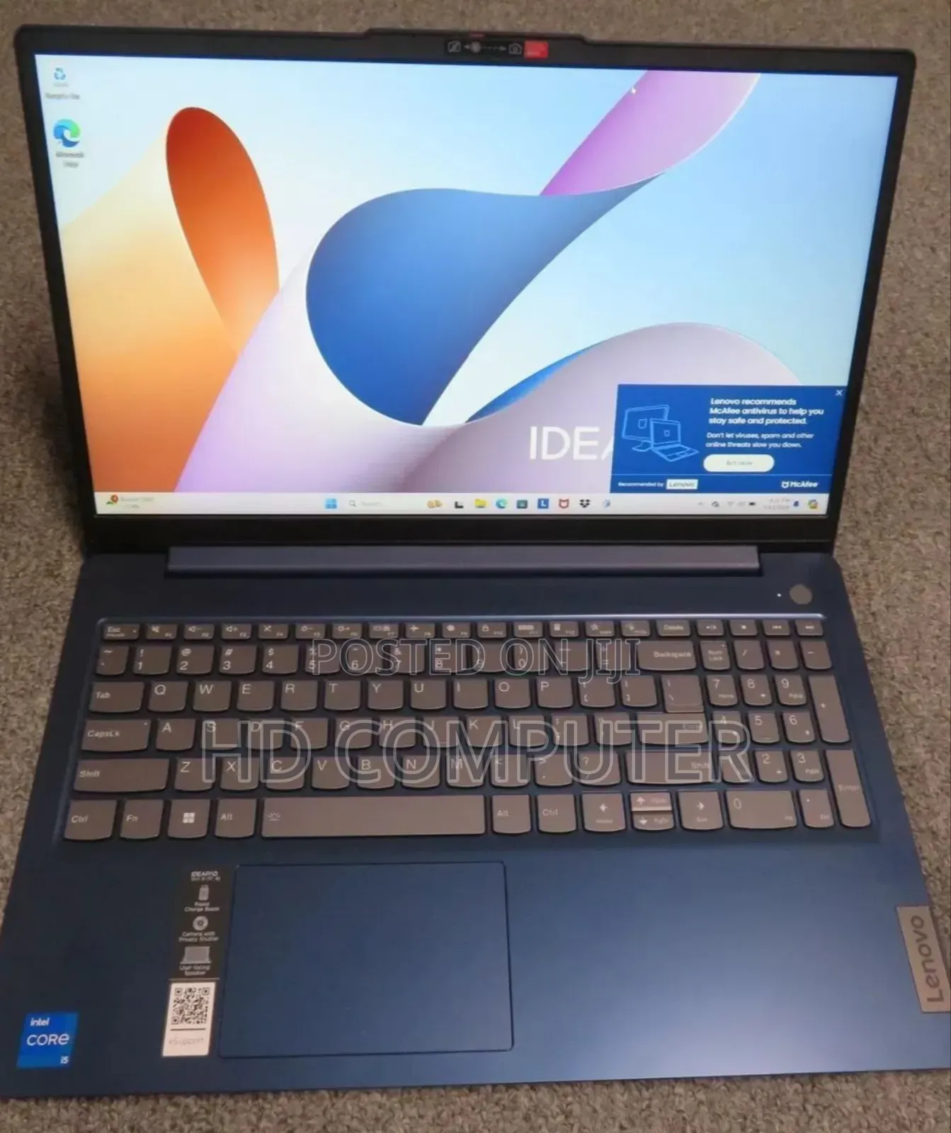 New Laptop Lenovo Ideapad 3 8GB AMD Ryzen 5 SSD 512GB