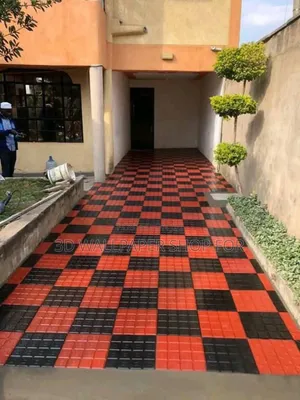 የቴራዝ ቀለም ቅብ / Terrazzo Painting