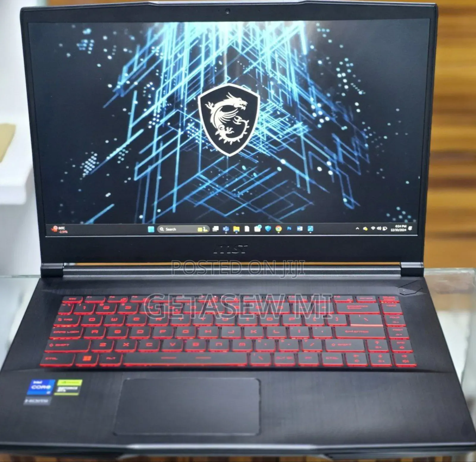 New Laptop MSI GF63 16GB Intel Core I7 SSD 1T