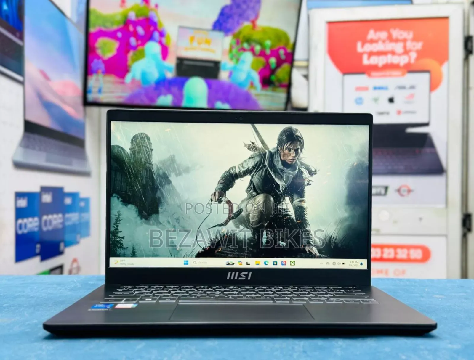 New Laptop MSI 8GB Intel Core I5 SSD 512GB