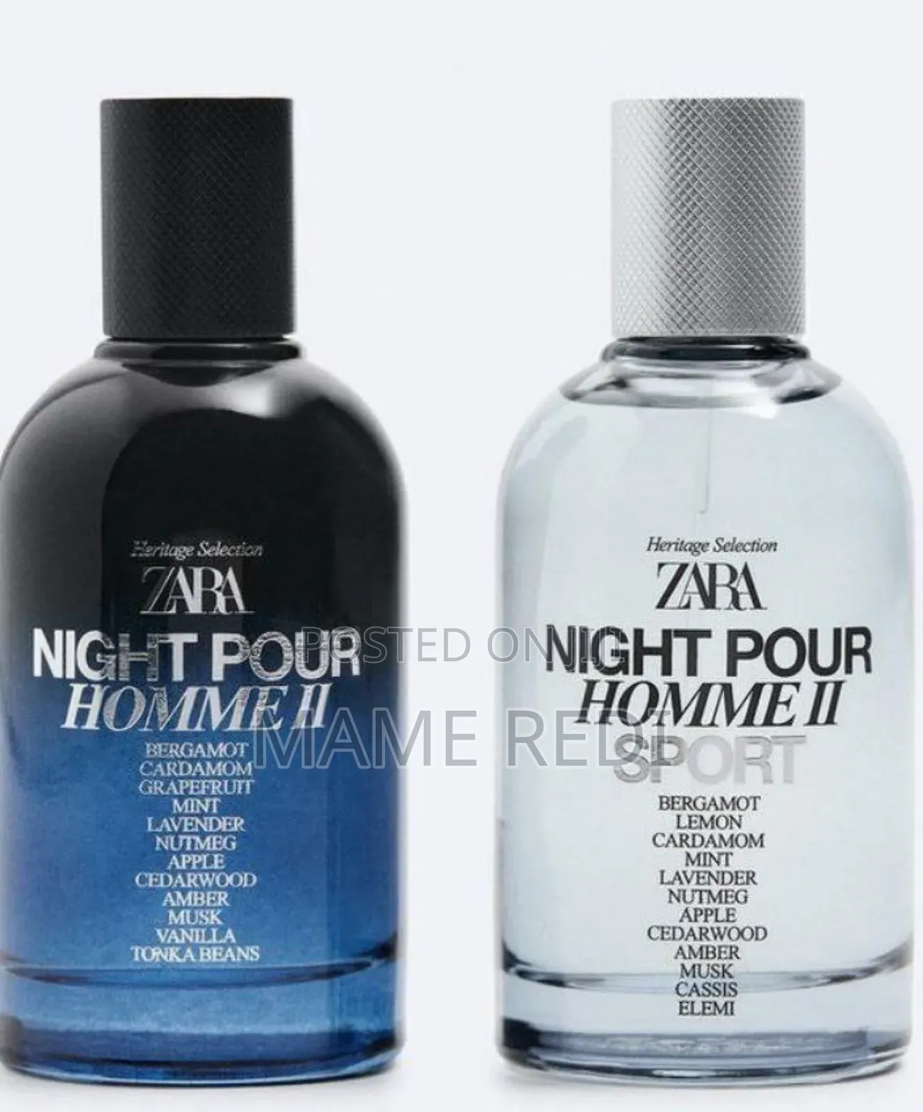 Zara Heritage Collection Tobacco,Vanilla,Night for Him