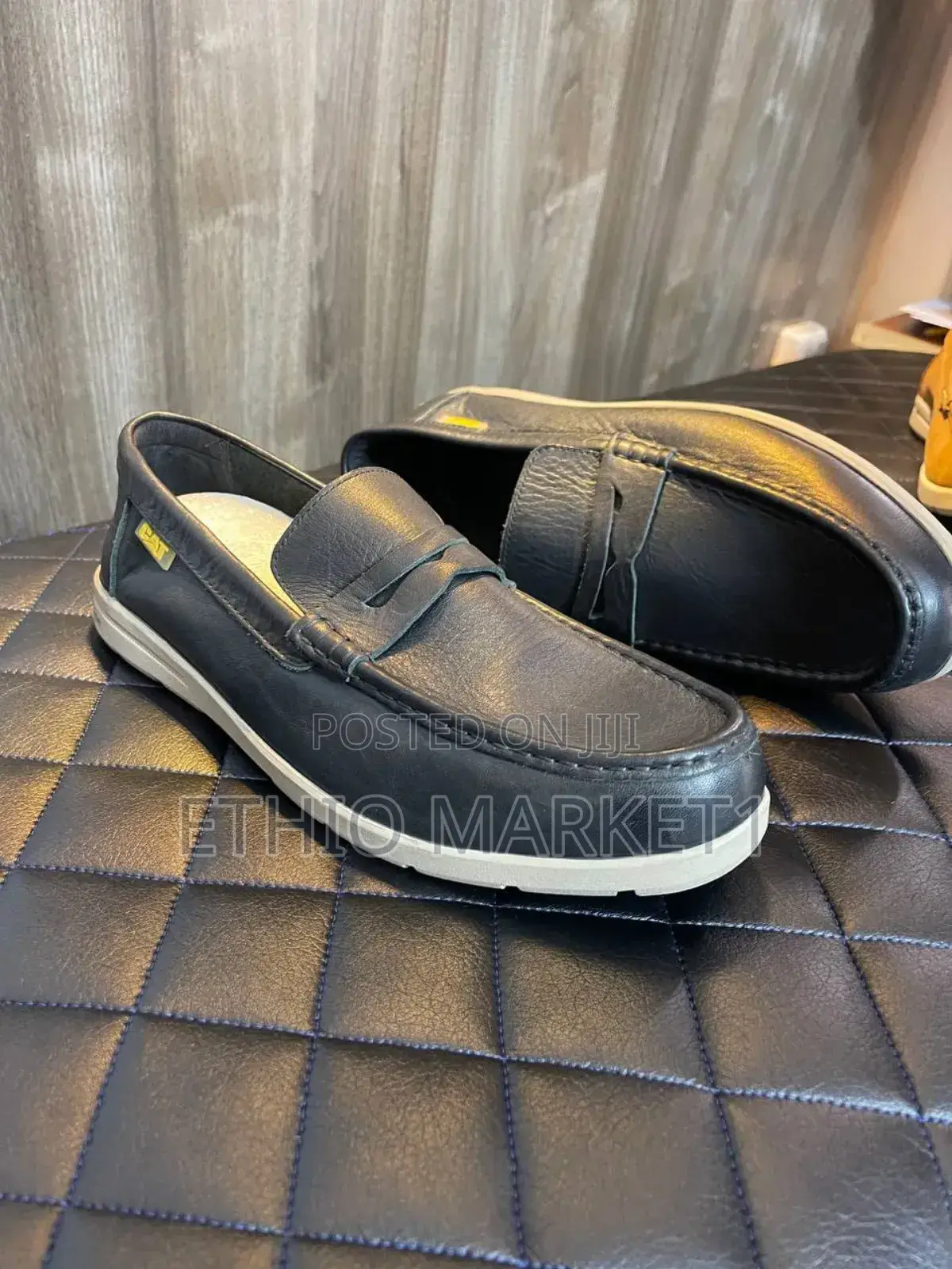 Cat Europe Standard High Quality Leather Shoes