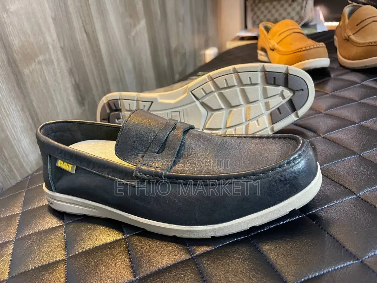 Cat Europe Standard High Quality Leather Shoes