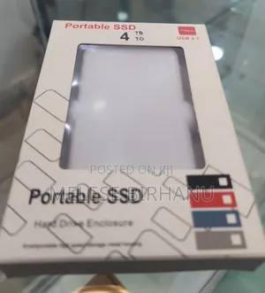 New 4tb SSD Drive External