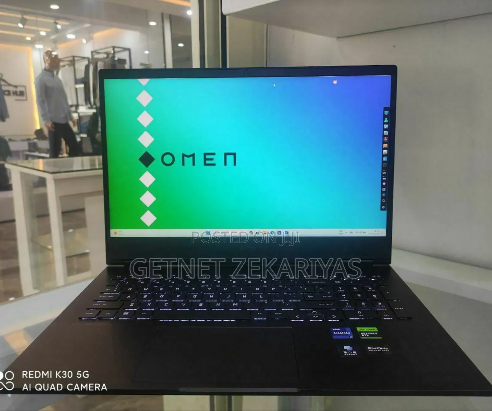 New Laptop HP Omen 16 16GB Intel Core I9 SSD 1T