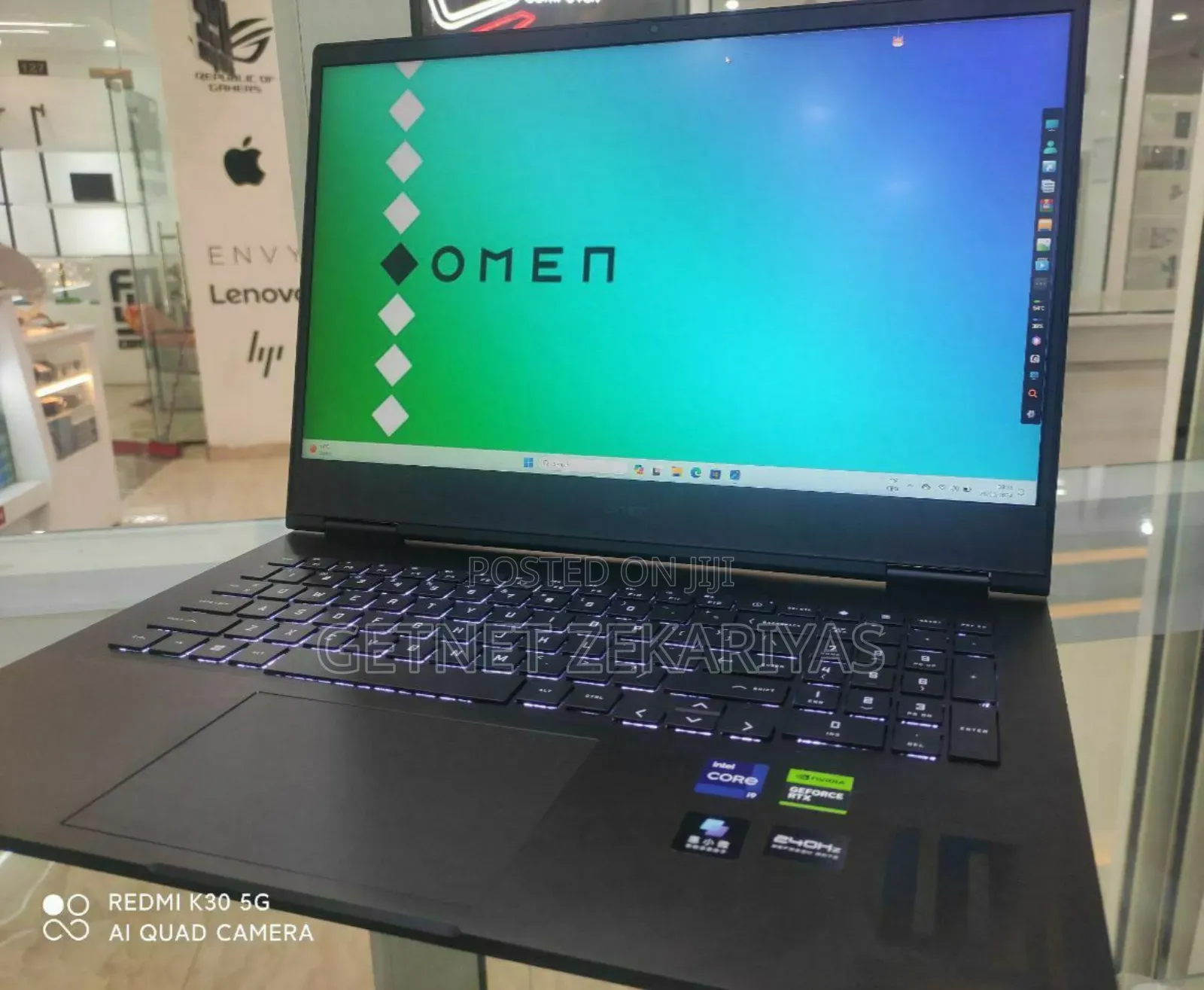 New Laptop HP Omen 16 16GB Intel Core I9 SSD 1T