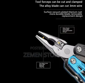 18-in-1 Multifunctional Outdoor Tool - Compact Handy