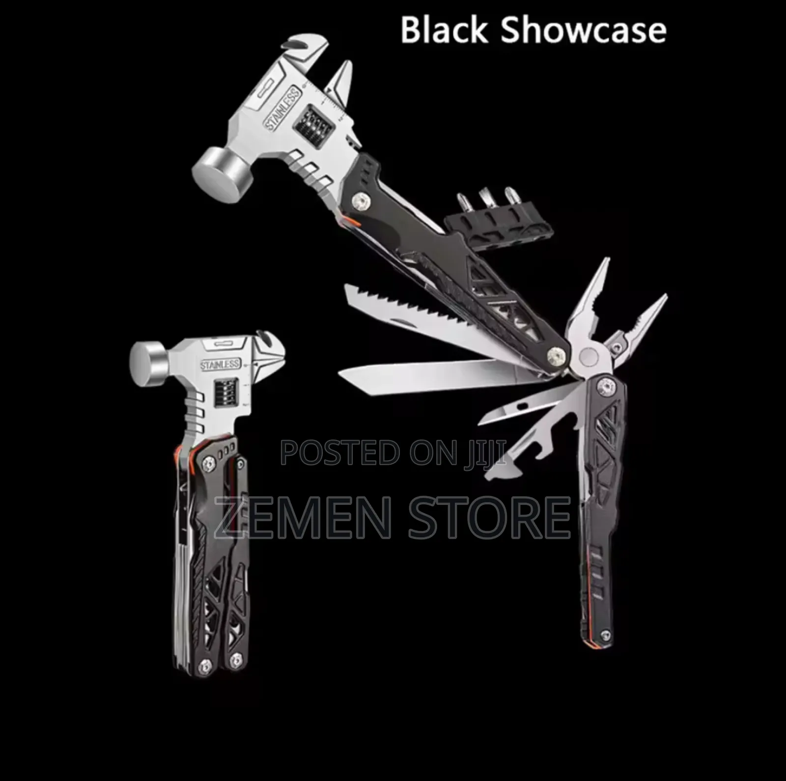 18-in-1 Multifunctional Outdoor Tool - Compact Handy