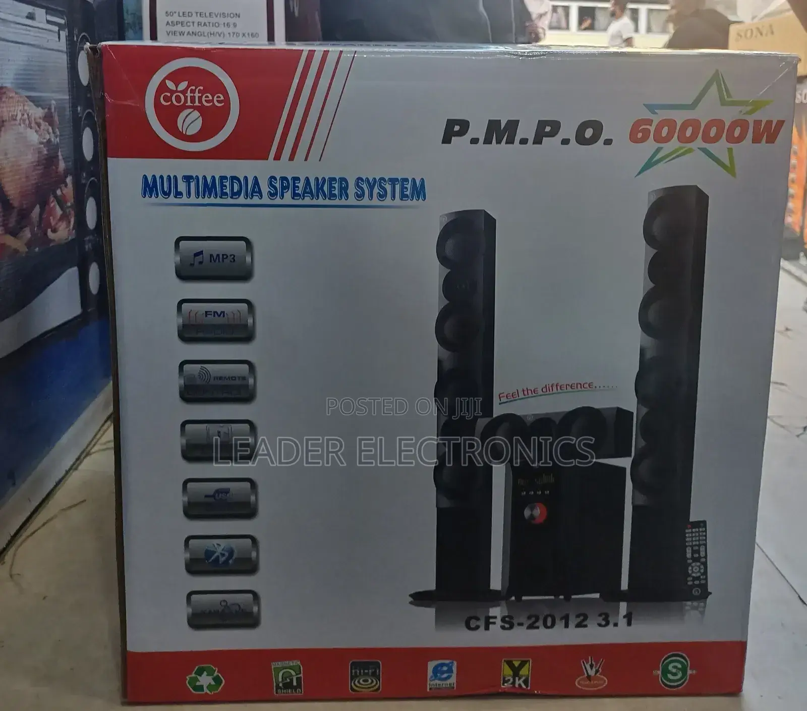 Coffee 3.1ch Multimedia Speaker