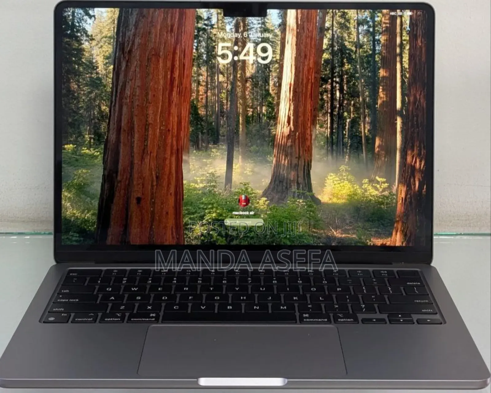 New Laptop Apple MacBook Air 8GB Apple M2 SSD 256GB