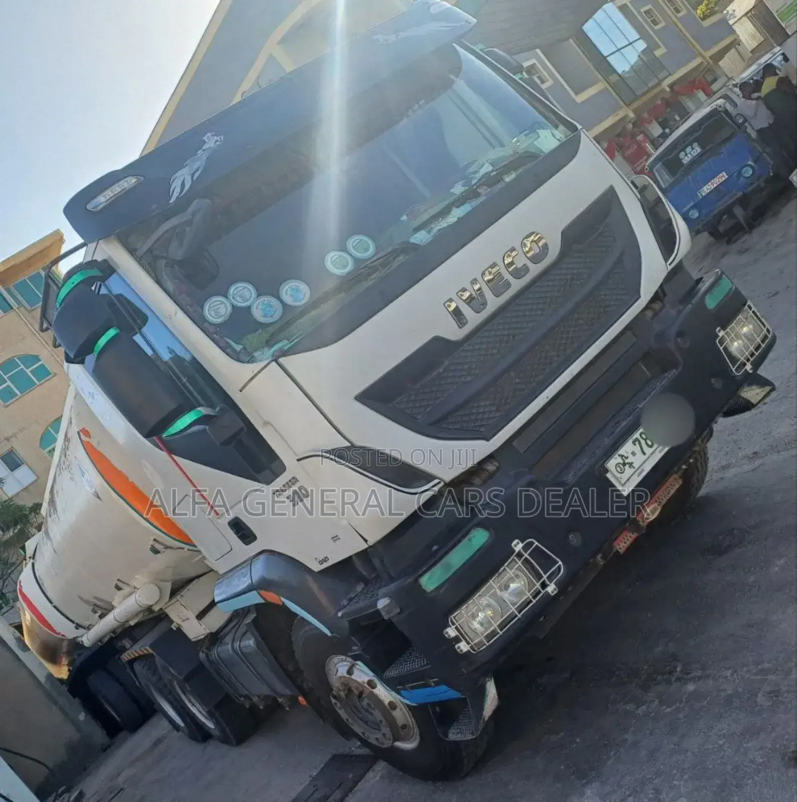 2015 Model Iveco ባላቶኒ ቦቴ ከነተሳቢው