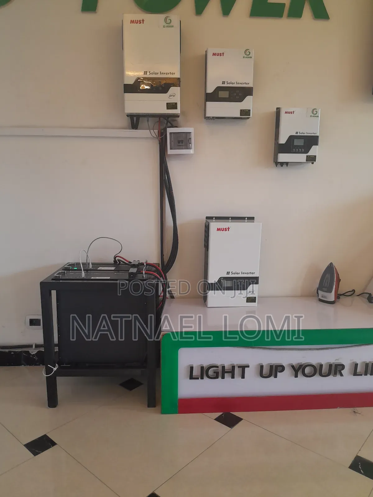 Lithium-Ion Battery and Inverter