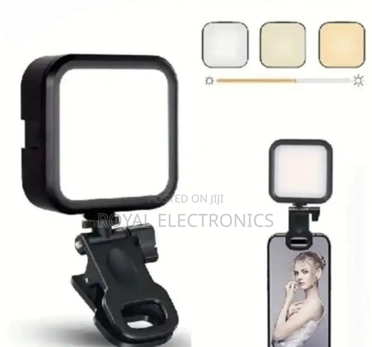 ለስልክ ለካሜራ ለኮምፒተር የሚሆን RGB LED Fill Light