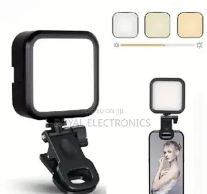 ለስልክ ለካሜራ ለኮምፒተር የሚሆን RGB LED Fill Light
