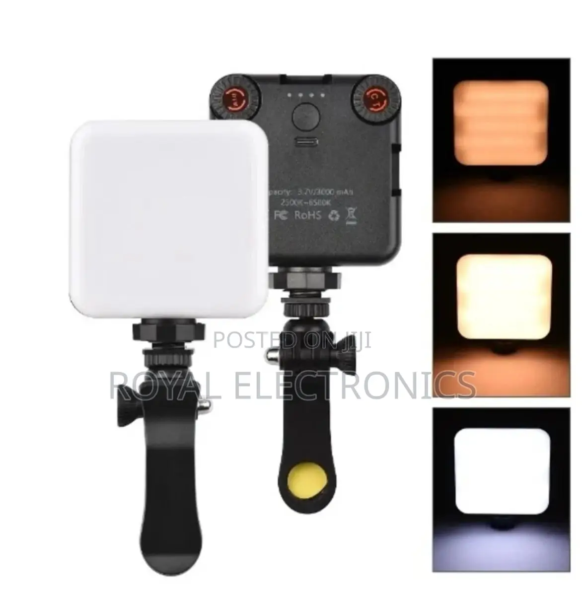 ለስልክ ለካሜራ ለኮምፒተር የሚሆን RGB LED Fill Light