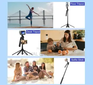Auto Face Tracking Tripod for Phone and Camera 360° Rotation