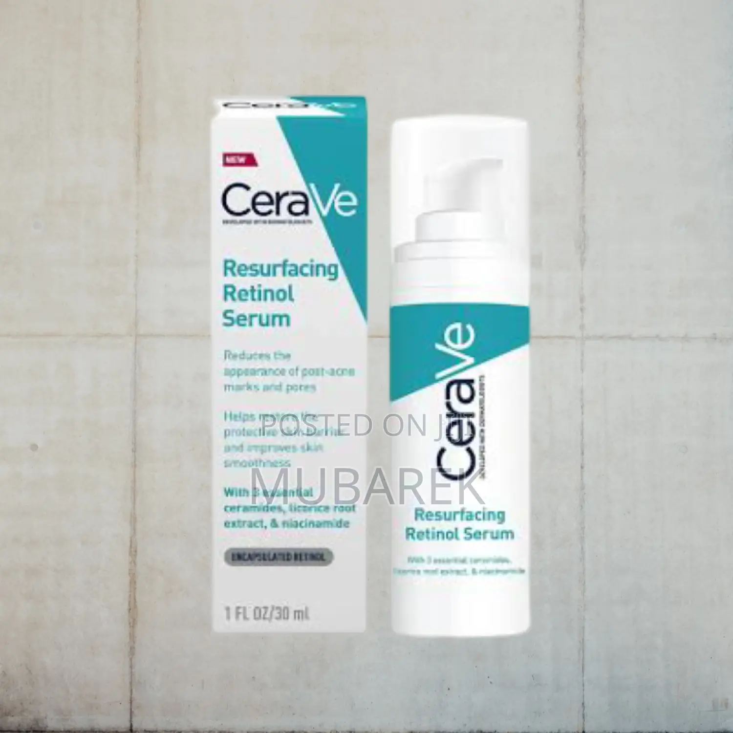 Cerave Retinol Serum Minimizes Visible Pores