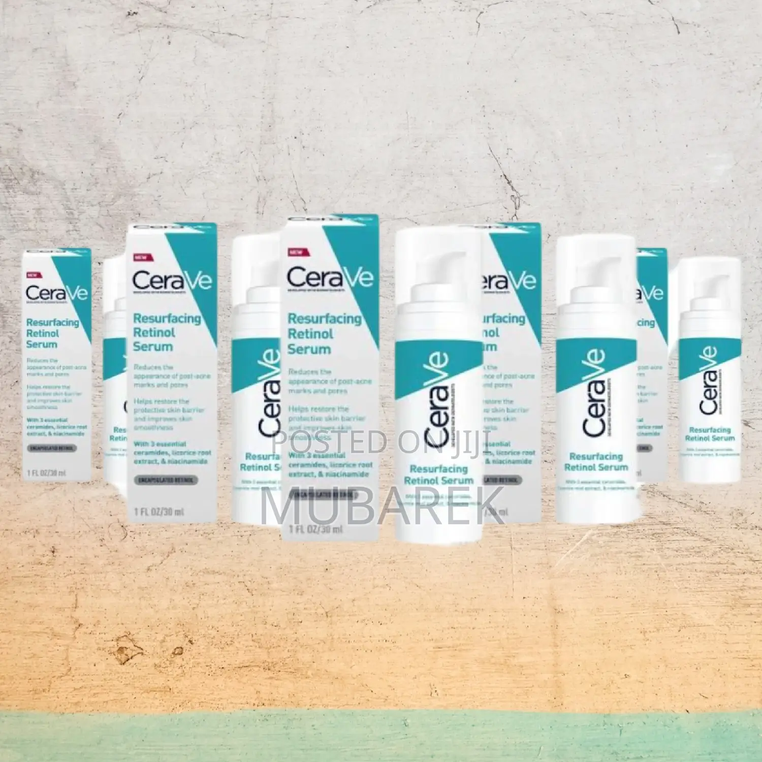 Cerave Retinol Serum Enhances Skin Texture