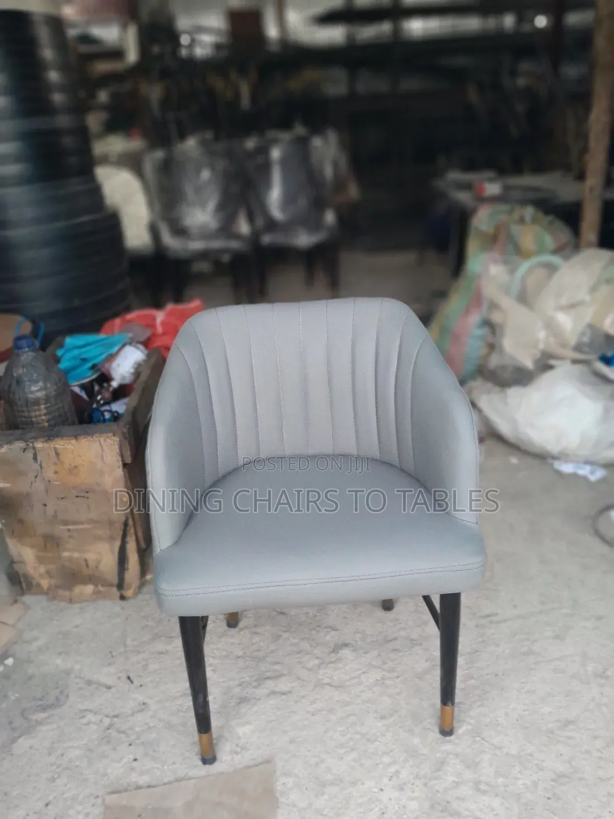 Quality Leather Metal Legs Chairs for Hotel Restaurant Cafe