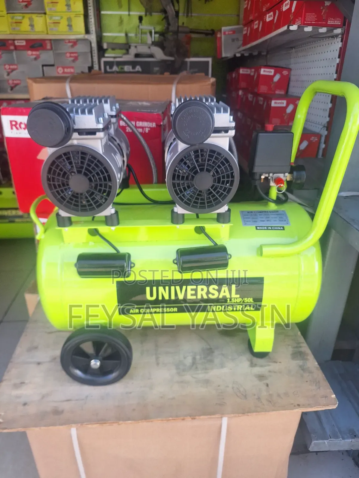 Compressor Universal Silent 50L Oil Free
