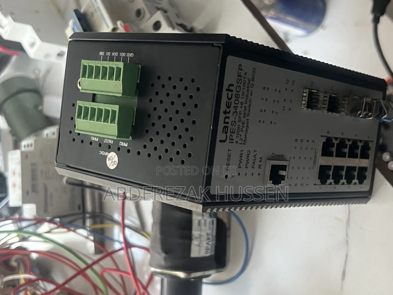 Lantech IPES-3408GSFP-48V, IPES-3408GSFP Managed Switch