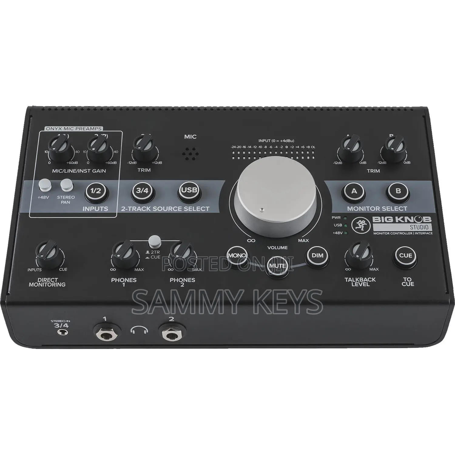 Mackie Big Knob Studio Sound-Card+Monitor Controller