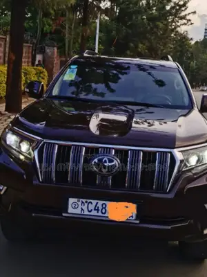 Toyota Land Cruiser Prado 2021 Burgundy