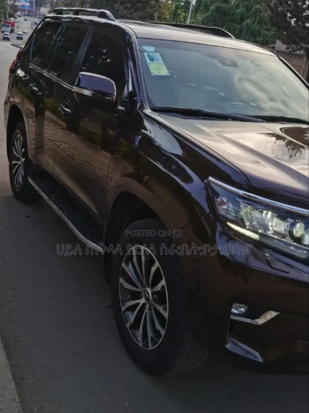 Toyota Land Cruiser Prado 2021 Burgundy