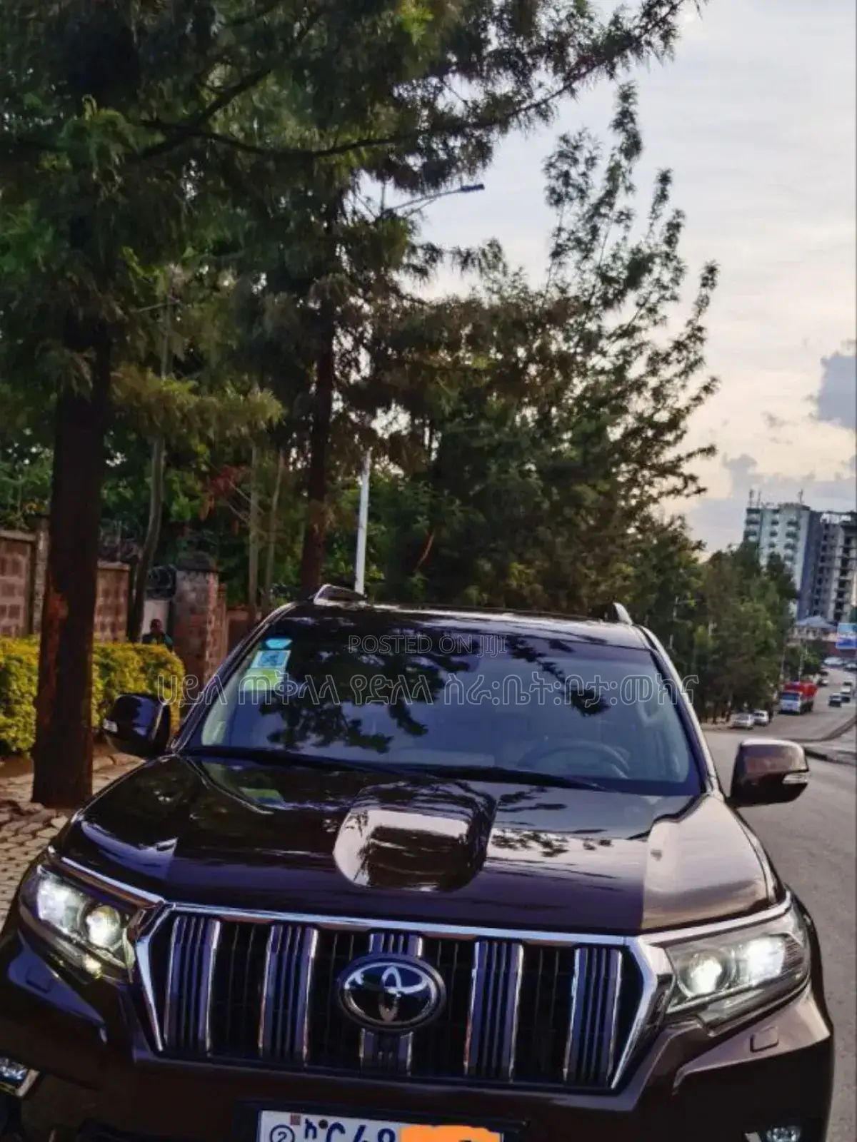 Toyota Land Cruiser Prado 2021 Burgundy