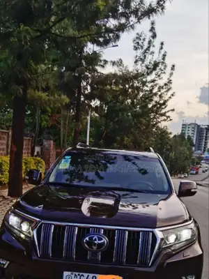 Toyota Land Cruiser Prado 2021 Burgundy