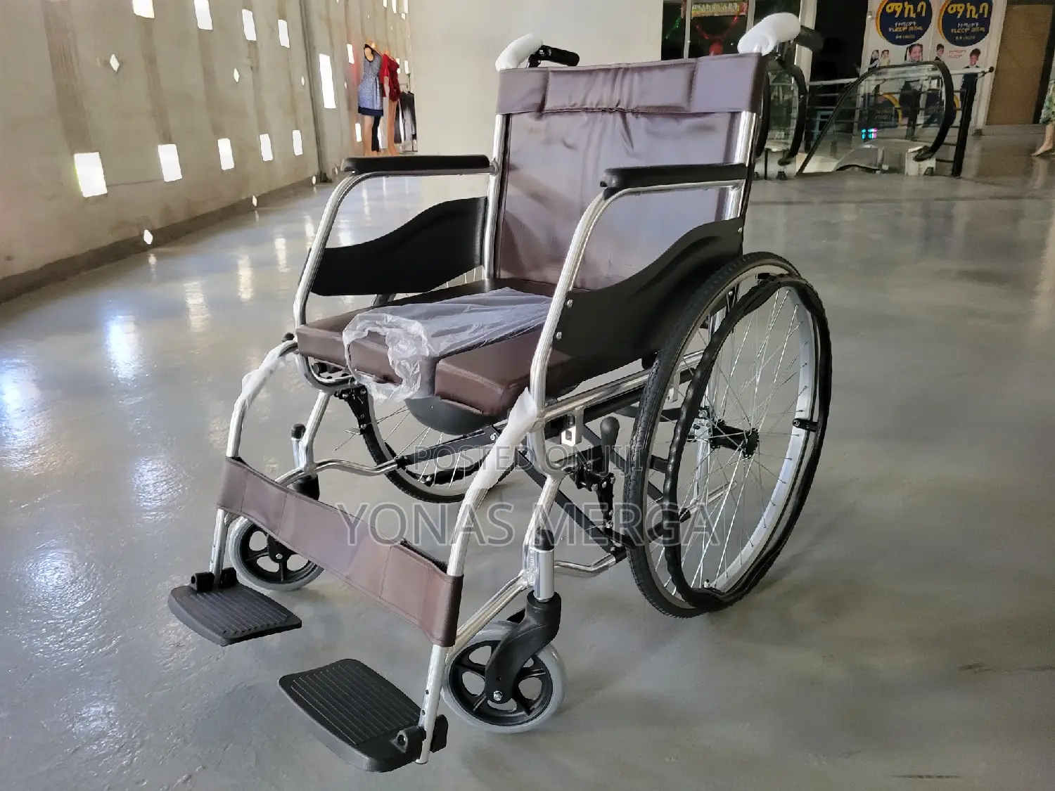 Wheelchair䛐foldable Seat and Backrest回toilet Wheelchair樲ዊልቼር