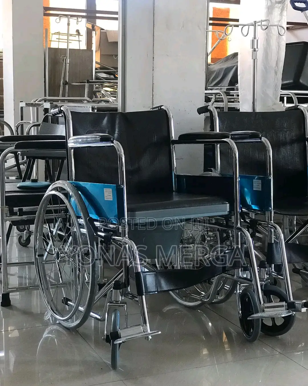 Popo Wheelchair態ዊልቼር፣Includes Self-Use and Assistance Brakes