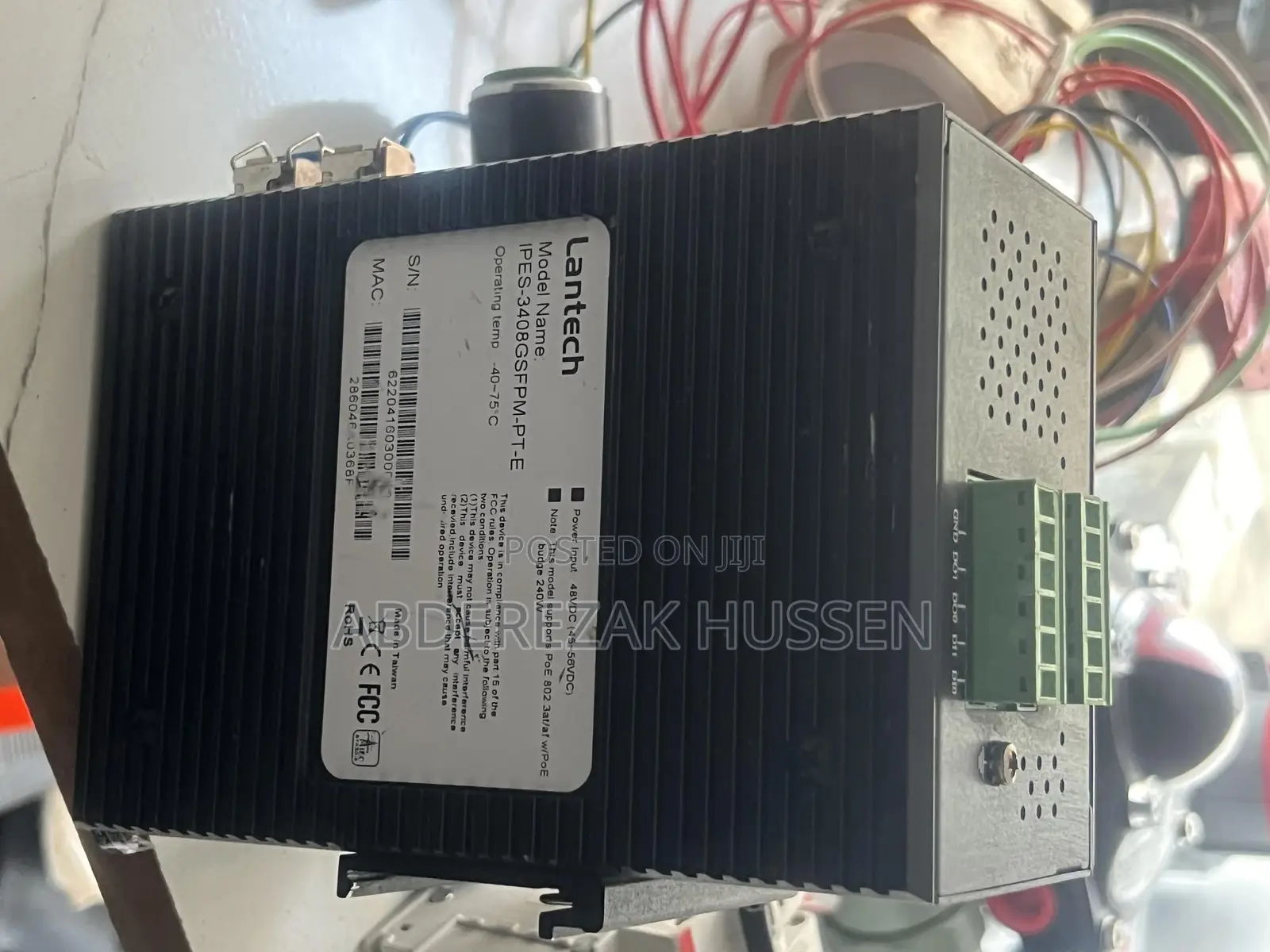 Lantech IPES-3408GSFP-48V, IPES-3408GSFP Managed Switch