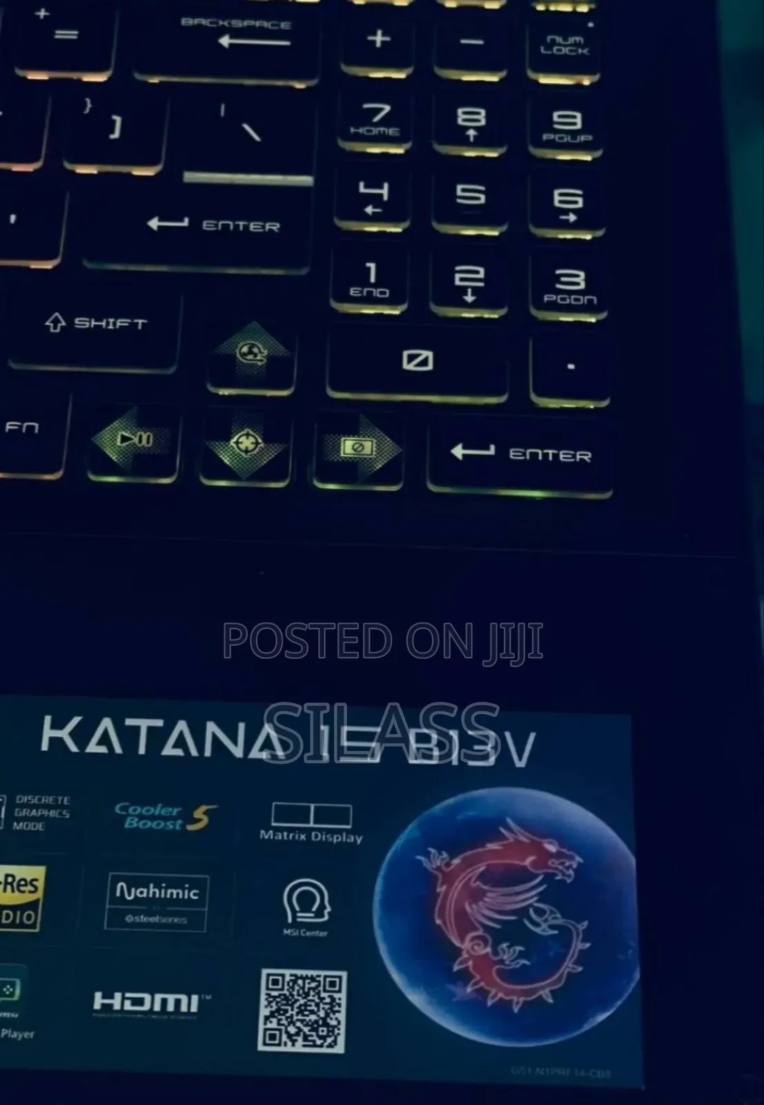 New Laptop MSI Katana 15 16GB Intel Core I7 SSD 1T