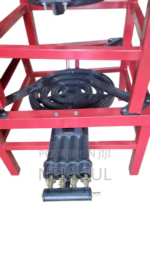Photo - Industrial Gas Stove 4 Burners Cooker Parts