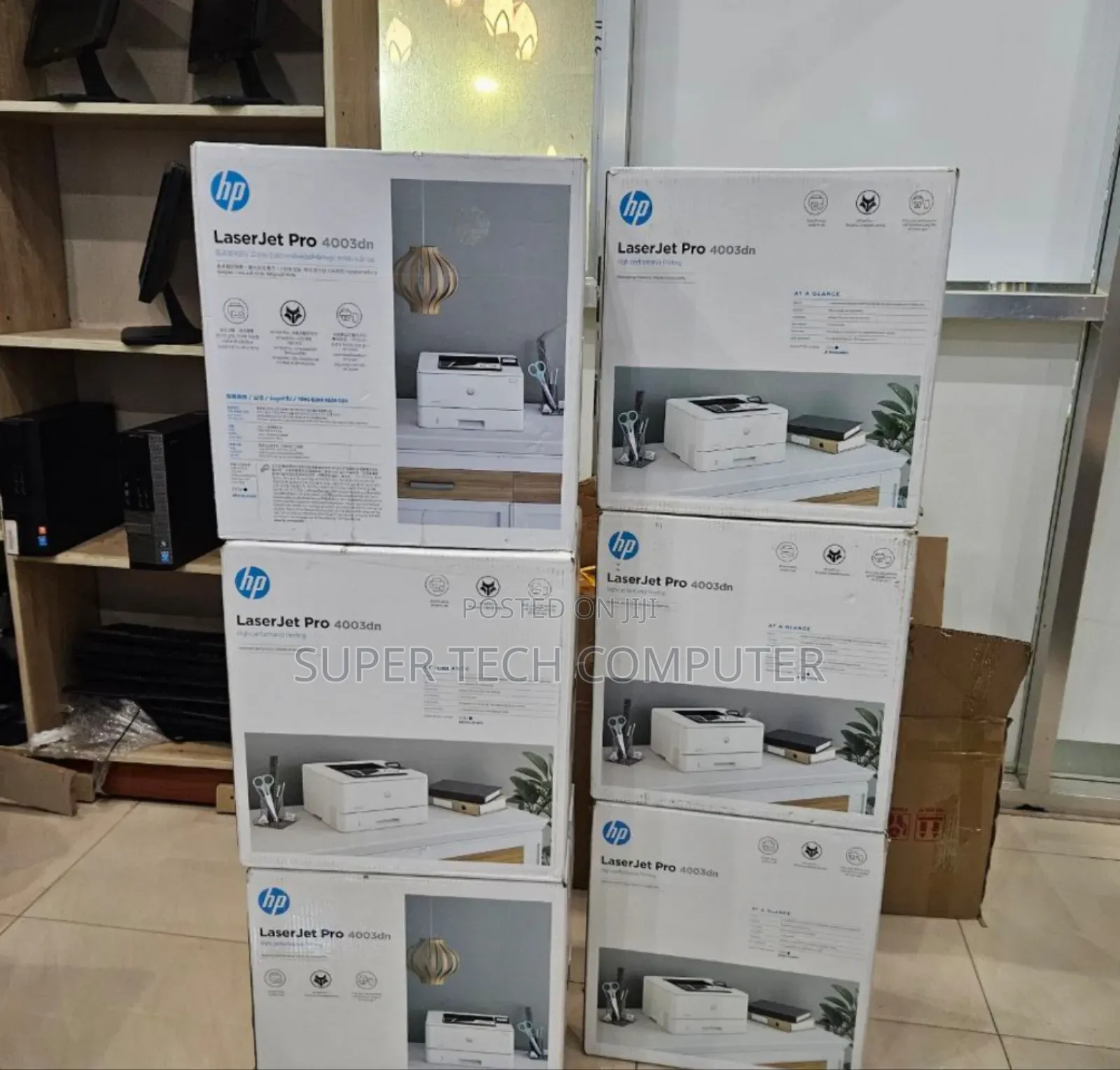 Brand New With Cartoon Laserjet 4003dn Printer for Sell