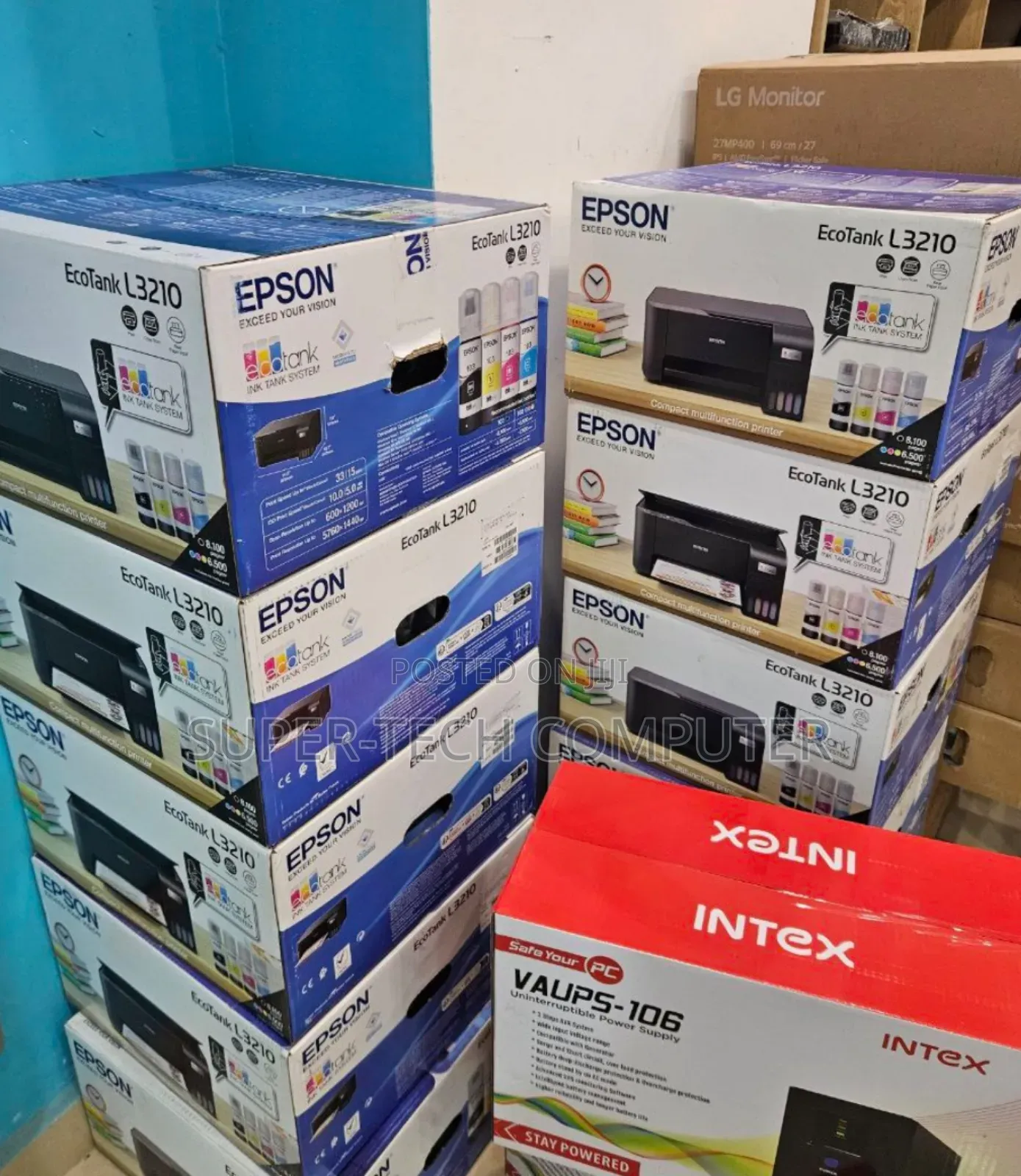 Epson Eco Tank L3210, Print,.Scan Copy