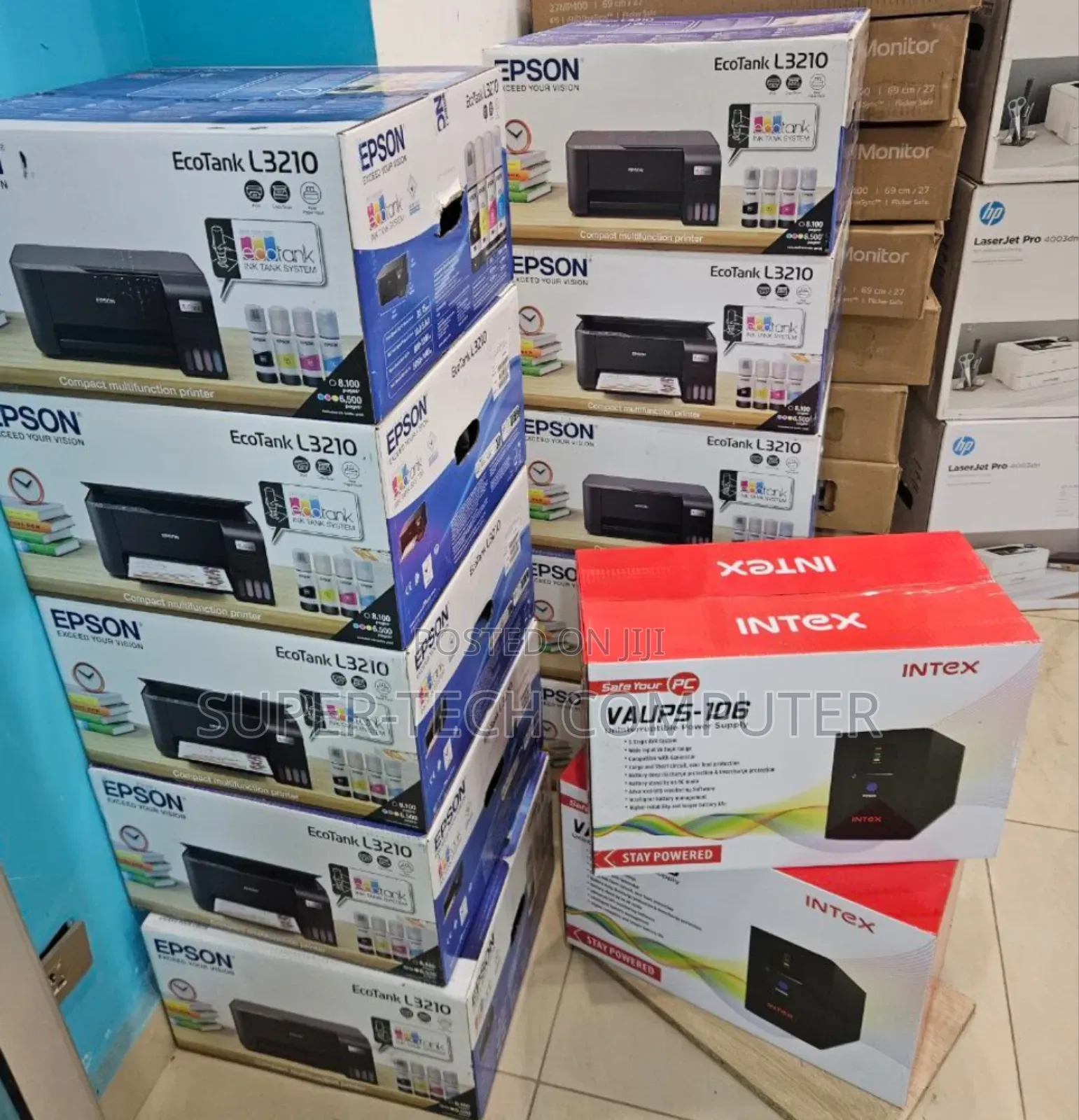 Epson Eco Tank L3210, Print,.Scan Copy