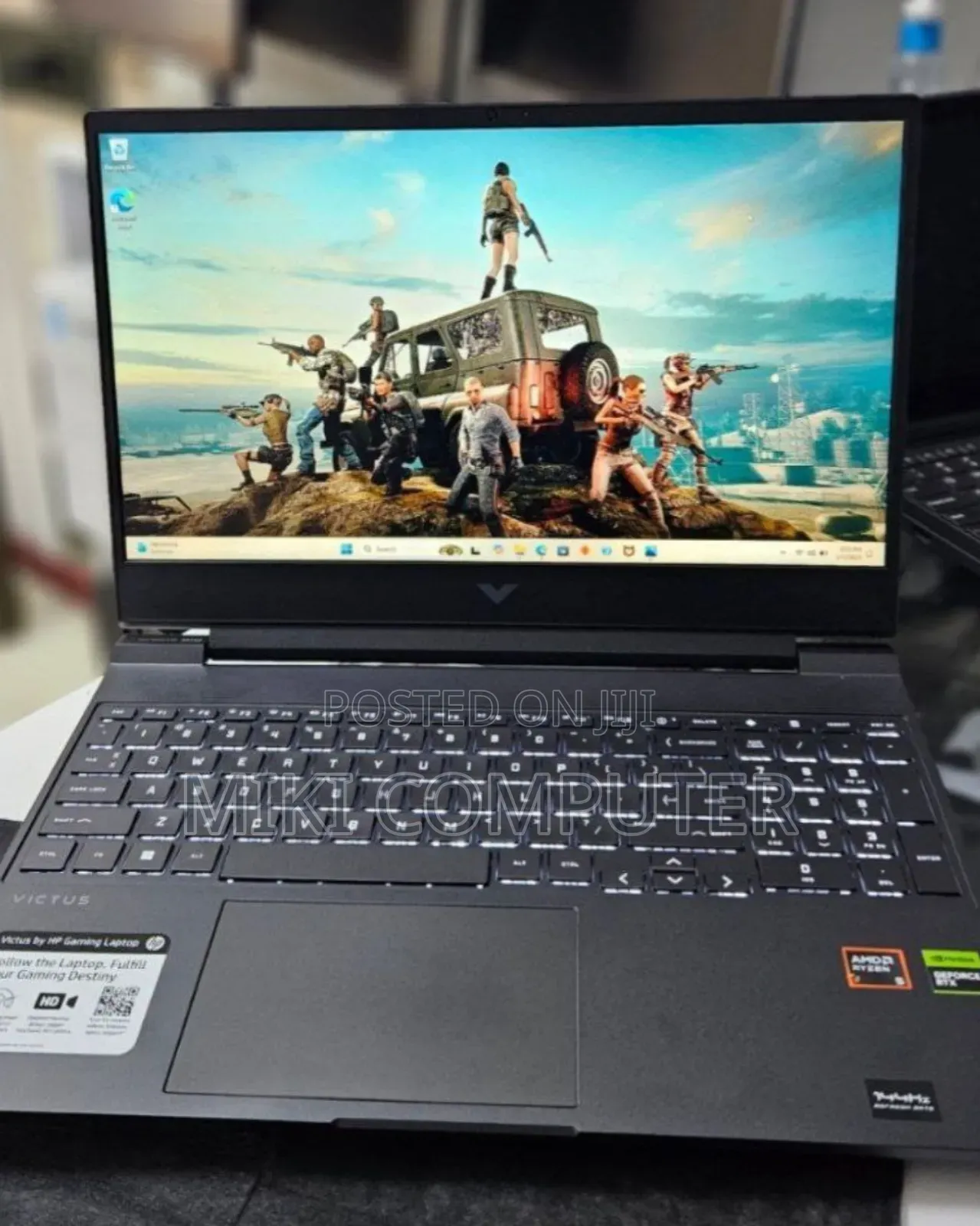 New Laptop HP Victus 15 16GB AMD Ryzen 5 SSD 512GB